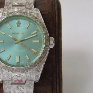 MILGAUSS 40MM STAINLESS STEEL ENGRAVED CASE BLUE DIAL - Image 3