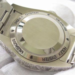 MILGAUSS 40MM STAINLESS STEEL GREEN BLACK ORANGE DIAL - Image 6