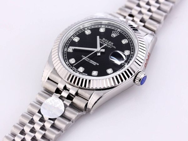 DATEJUST 41MM STAINLESS STEEL DIAMOND NUMERALS - Image 2