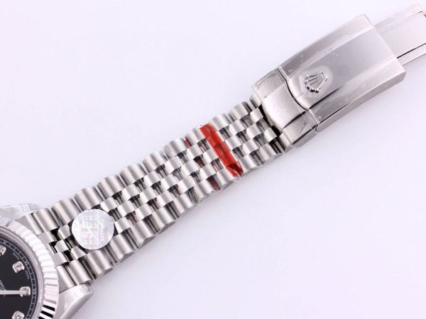 DATEJUST 41MM STAINLESS STEEL DIAMOND NUMERALS - Image 7