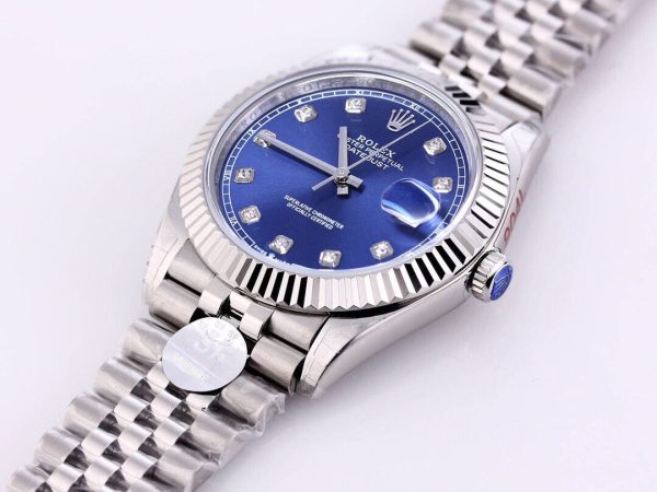 DATEJUST 41MM STAINLESS STEEL BLUE DIAL - Image 2