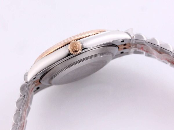 DATEJUST 41 ROSE GOLD STEEL CHOCOLATE DIAMOND DIAL - Image 5