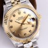 DATEJUST 41 TWO-TONE YELLOW DIAL DIAMOND NUMERALS - Image 3