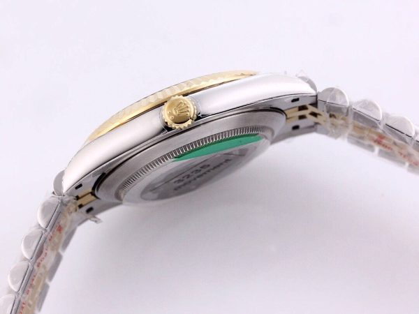DATEJUST 41 TWO-TONE BLACK DIAL DIAMOND NUMERALS - Image 4