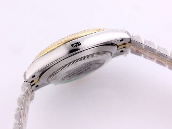 DATEJUST 41 TWO-TONE BLACK DIAL DIAMOND NUMERALS - Image 5