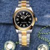 EXPLORER 41MM GOLD STEEL BLACK DIAL - Image 2