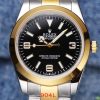 EXPLORER 41MM GOLD STEEL BLACK DIAL - Image 3