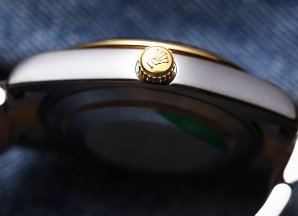 EXPLORER 41MM GOLD STEEL BLACK DIAL - Image 6
