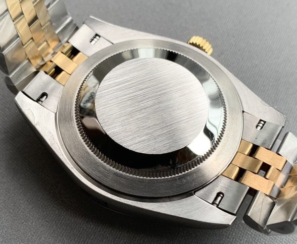 DATEJUST 41 TWO-TONE GREY DIAL DIAMOND NUMERALS - Image 5