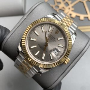 DATEJUST II 41 TWO-TONE GREY DIAL