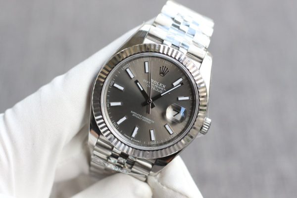 DATEJUST II 41 STAINLESS STEEL GREY DIAL - Image 2