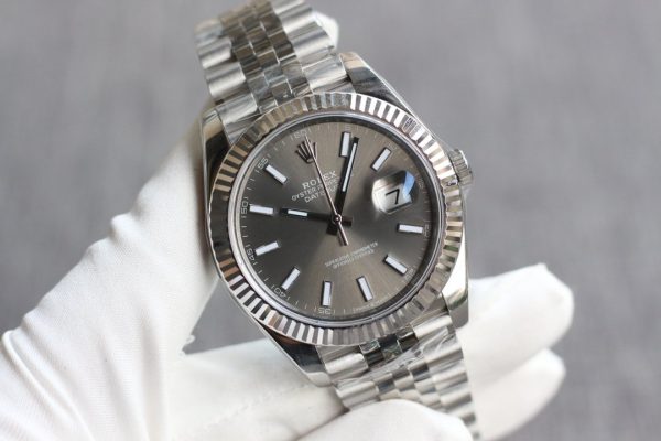 DATEJUST II 41 STAINLESS STEEL GREY DIAL - Image 3
