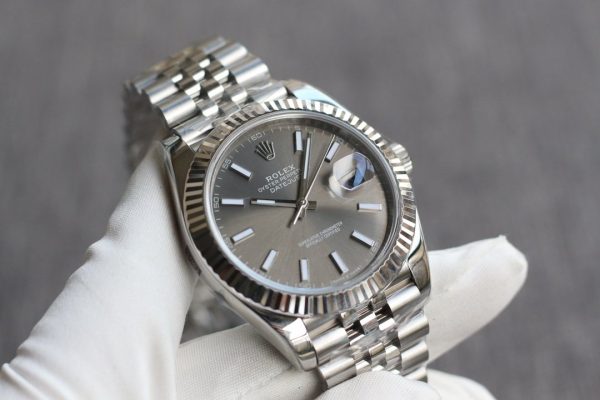 DATEJUST II 41 STAINLESS STEEL GREY DIAL - Image 4