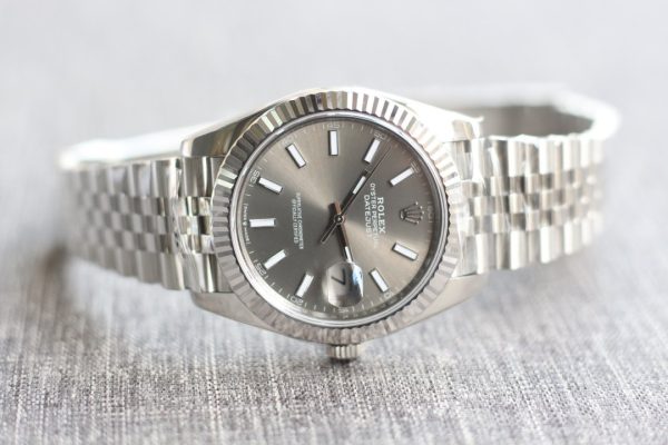 DATEJUST II 41 STAINLESS STEEL GREY DIAL - Image 8