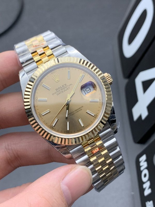 DATEJUST II 41 CHAMPAGNE DIAL JUBILEE BRACELET - Image 2