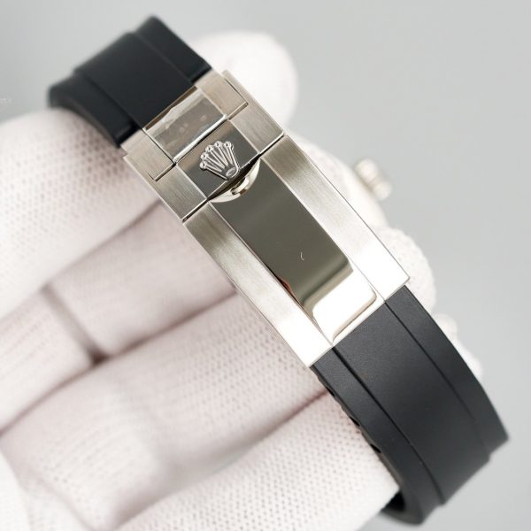DATEJUST II 41MM STAINLESS STEEL CASE WIMBLEDON DIAL RUBBER STRAP - Image 7
