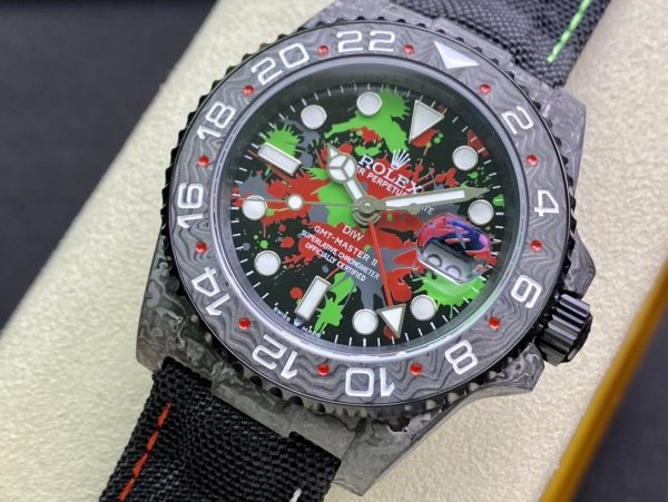 GMT - MASTER II CARBON MULTI COLOR DIAL - Image 3