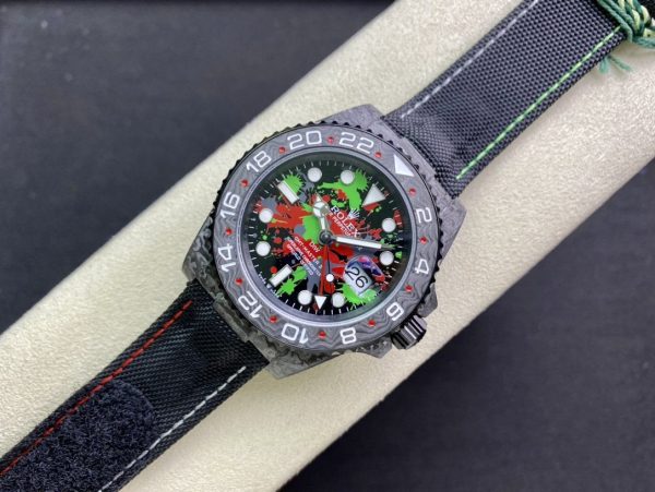 GMT - MASTER II CARBON MULTI COLOR DIAL - Image 4