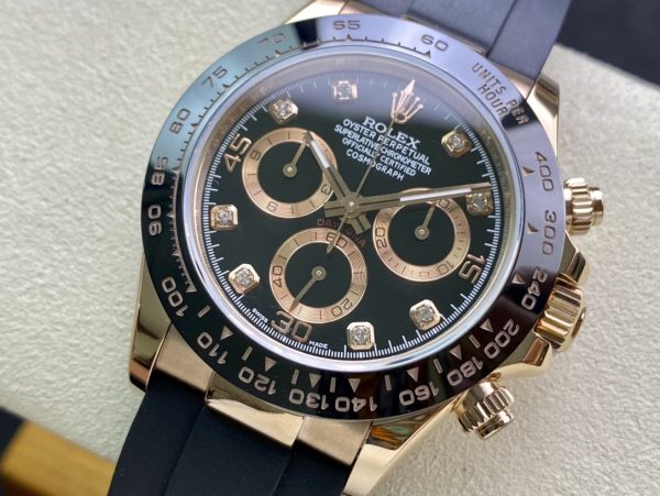 DAYTONA ROSE ROSE GOLD 40MM CERAMIC DIAMOND NUMERALS - Image 3
