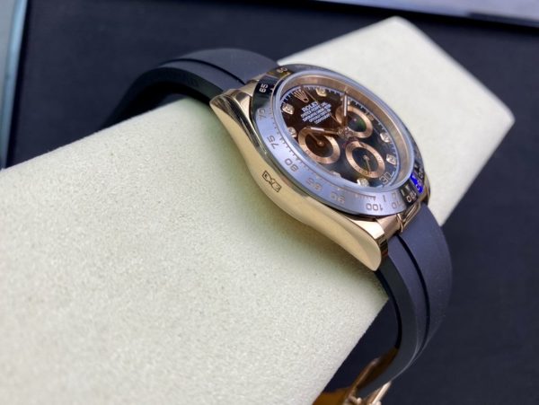 DAYTONA ROSE ROSE GOLD 40MM CERAMIC DIAMOND NUMERALS - Image 4