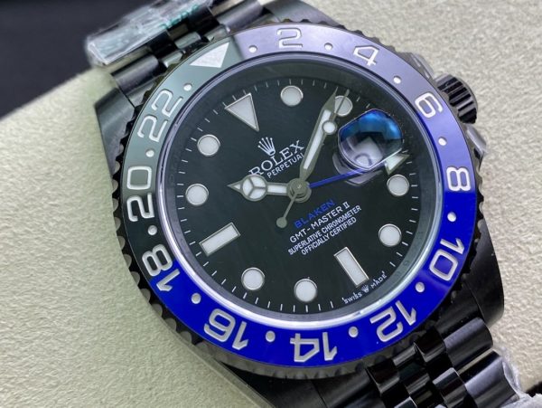 GMT-MASTER II BATMAN CUSTOM ALL BLACK - Image 2