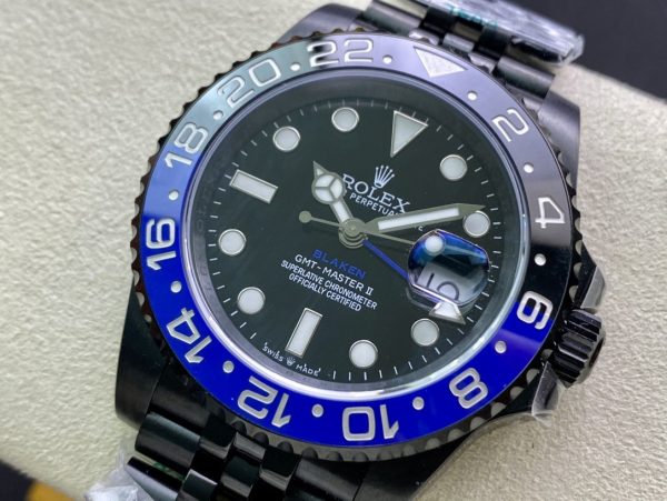 GMT-MASTER II BATMAN CUSTOM ALL BLACK - Image 3