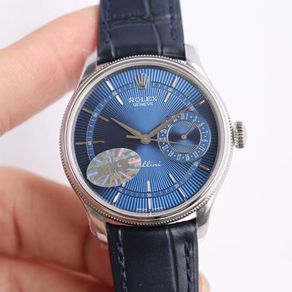 CELLINI DATE WHITE GOLD BLUE DIAL - Image 2