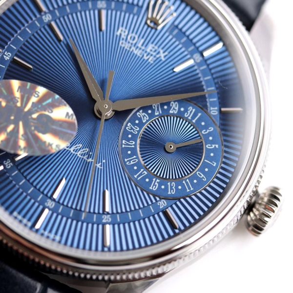 CELLINI DATE WHITE GOLD BLUE DIAL - Image 5