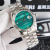 DATEJUST 41 STAINLESS STEEL CUSTOM BLUE EMERALD DIAL - Image 2