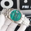 DATEJUST 41 STAINLESS STEEL CUSTOM BLUE EMERALD DIAL - Image 6