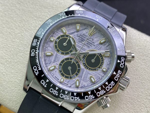 COSMOGRAPH DAYTONA CERAMIC BEZEL METEORITE DIAL - Image 3