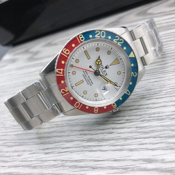 GMT-MASTER VINTAGE PEPSI 40MM WHITE DIAL - Image 3