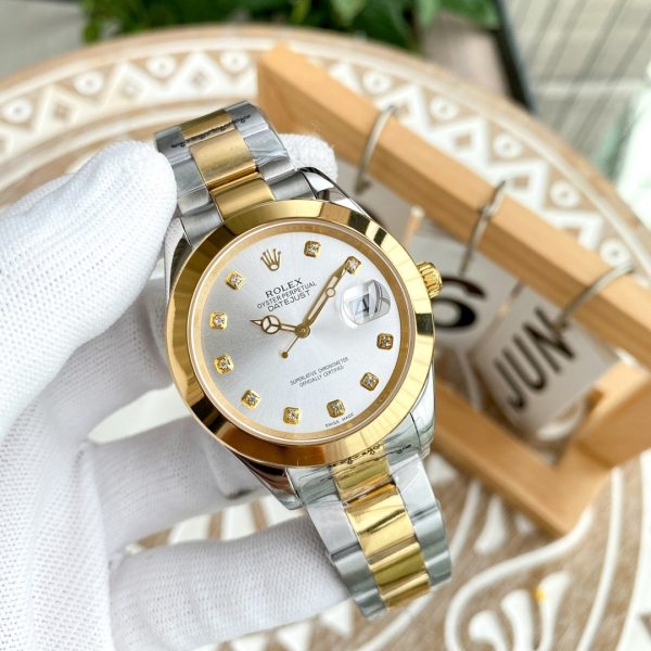 DATEJUST 41 SMOOTH DIAMOND NUMERALS - Image 4