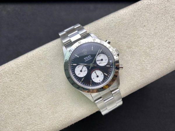 DAYTONA 37MM VINTAGE STEEL CASE BLACK DIAL - Image 5