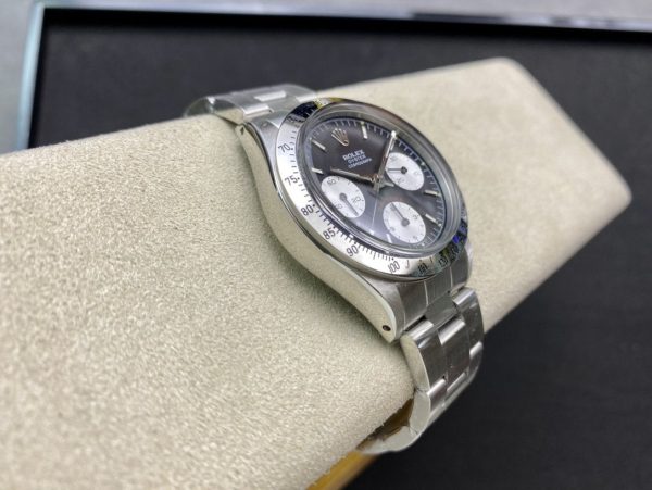 DAYTONA 37MM VINTAGE STEEL CASE BLACK DIAL - Image 6