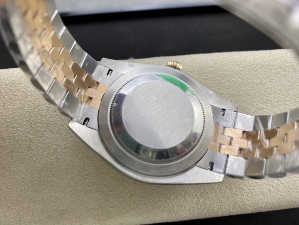 DATEJUST 41 TWO-TONE ROSE GOLD CHOCOLATE DIAL - Image 8