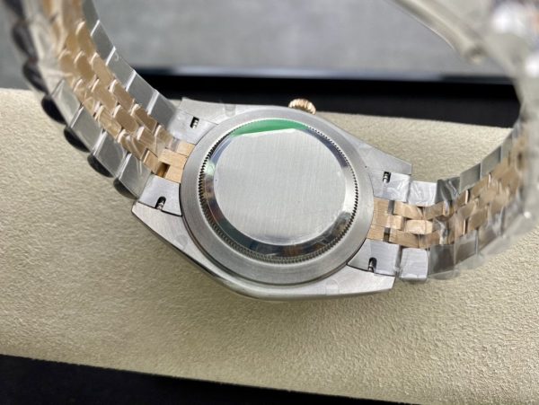 DATEJUST 41 TWO-TONE YELLOW GOLD CHOCOLATE DIAL - Image 8