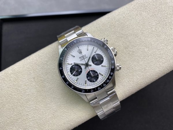 DAYTONA 37MM VINTAGE BLACK BEZEL PANDA DIAL - Image 5