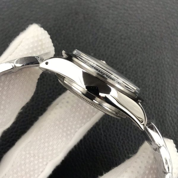 DAYTONA 38MM VINTAGE BLACK BEZEL SILVER DIAL - Image 6