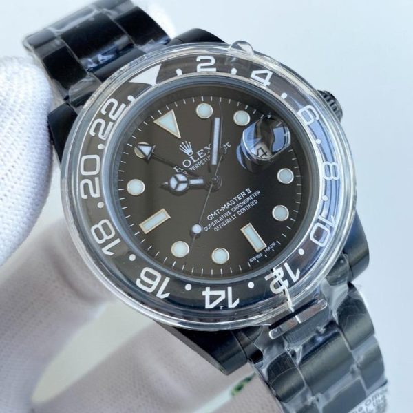 GMT-MASTER II CUSTOM ALL BLACK - Image 2