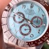 DAYTONA 116520 CUSTOM ICE BLUE CERAMIC ARABIC - Image 5