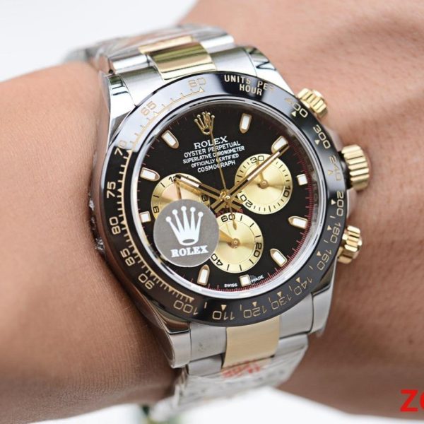 DAYTONA TWO-TONE BLACK CERAMIC 116523 - Image 2