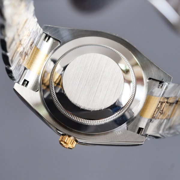 DATEJUST 41MM SMOOTH BEZEL DIAMOND NUMERALS - Image 7