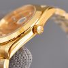 DATEJUST 41MM GOLD SMOOTH BEZEL DIAMOND NUMERALS - Image 7