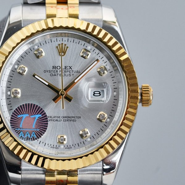 DATEJUST 41MM TWO-TONE GREY DIAL JUBILEE BRACELET - Image 3
