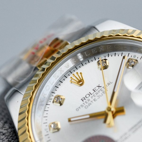DATEJUST 41MM TWO-TONE GREY DIAL JUBILEE BRACELET - Image 4