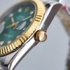 DATEJUST 41MM TWO-TONE GREEN DIAL JUBILEE BRACELET - Image 5