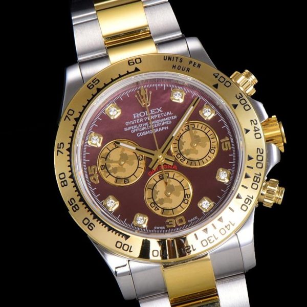 DAYTONA CUSTOM TWO-TONE RED PEARL DIAL - Image 2