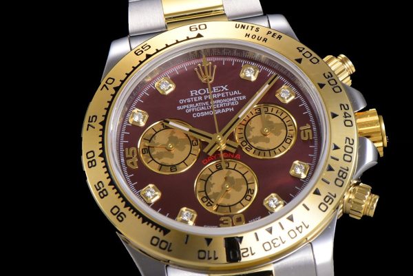 DAYTONA CUSTOM TWO-TONE RED PEARL DIAL - Image 5