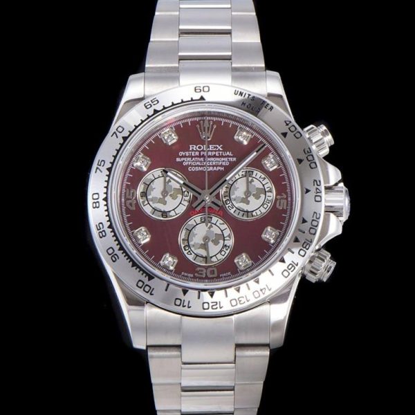DAYTONA CUSTOM STEEL CASE RED PEARL DIAL - Image 2
